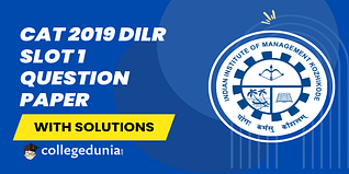 CAT 2019 DILR Slot 1 Question Paper(Available) :Download Solutions with Answer Key